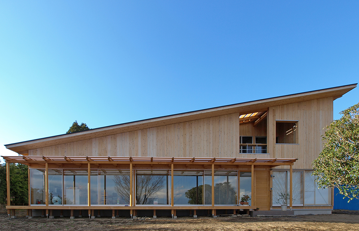 群馬県赤城山の戸建住宅デザイン。群馬の家。SMDW津久井誠人設計